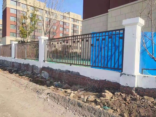 呼和浩特市陽光小區(qū)外圍建設(shè)工作中